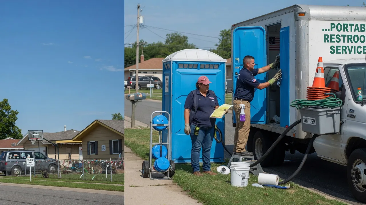 Portable Toilet Rental in South Amana, IA near me